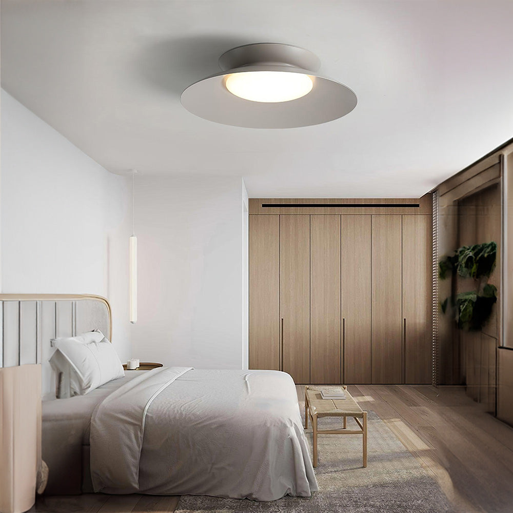 Elegant Semi Flush Ceiling Light Fixture for Modern Interiors - Stylish and Simple Lighting Solution for Home Decor