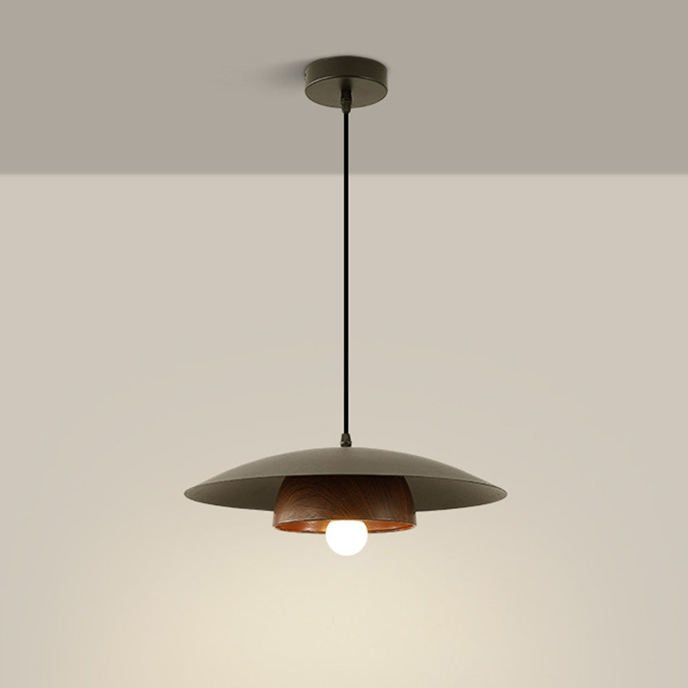 Contemporary Dome-Shaped Metal Pendant Light Fixture for Stylish Home Illumination and Modern Interior Decor