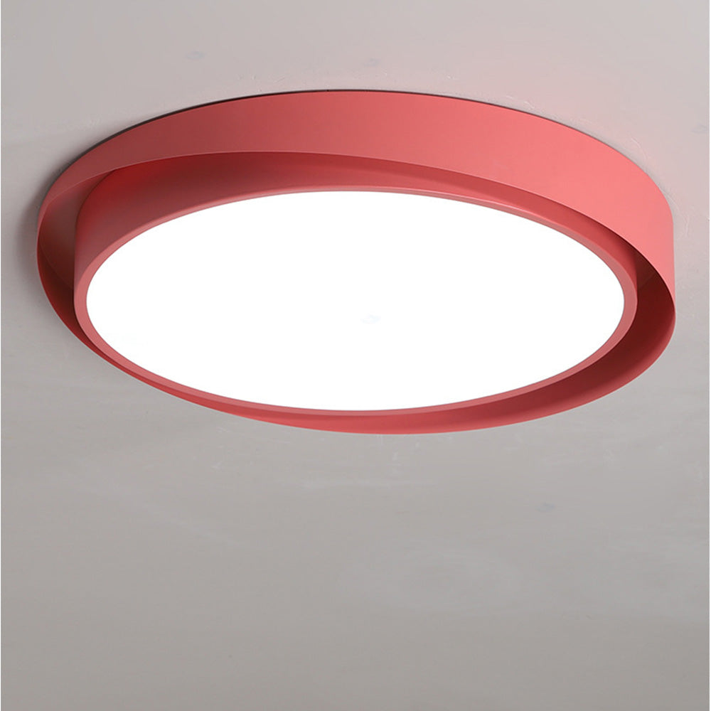 Vibrant Contemporary Round LED Ceiling Lights for Modern Spaces - Stylish Illumination for Your Home or Office