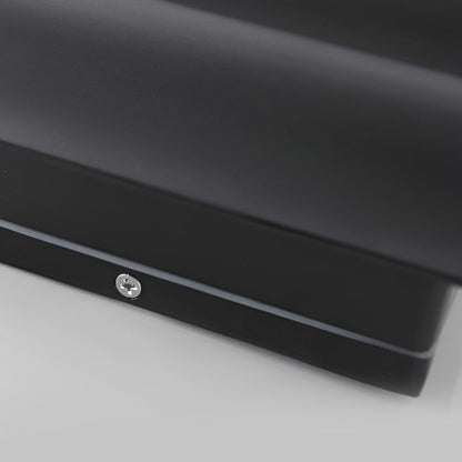 LED Wall Light Outdoor Modern Black Sconce