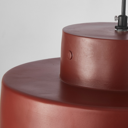 Nordic Geometric Cylindrical Pendant Light Fixture