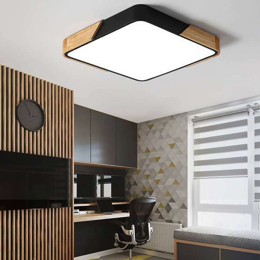 Vibrant Square Ceiling Lights - Colourful and Simple Design for Brightening Up Any Room with Style and Elegance