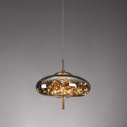 Pendant Light Glass Modern LED Ceiling Lamp