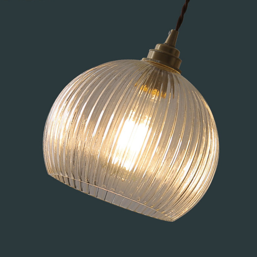 Contemporary Glass Pendant Light for Kitchen - Stylish Hanging Lamp to Illuminate Your Cooking Space with Elegance