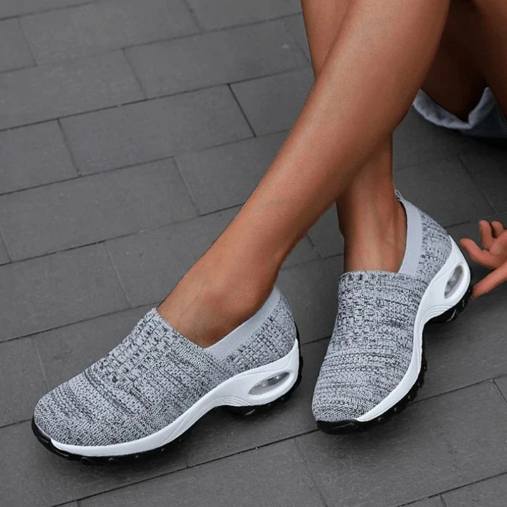 Women Running Platform Shoes Sneakers Arch Support Grip