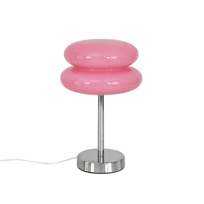 Table Lamp Retro Glass Shade