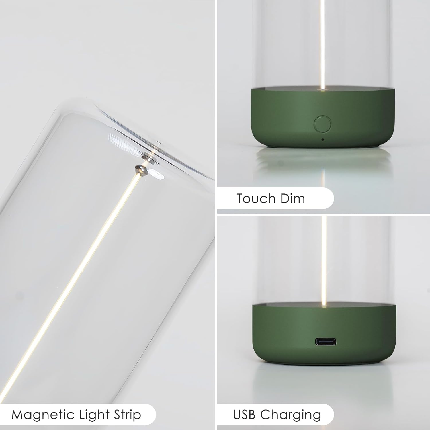 Contemporary Acrylic Mini Table Lamp for Bedroom - Stylish, Compact Lighting Solution for Modern Interiors