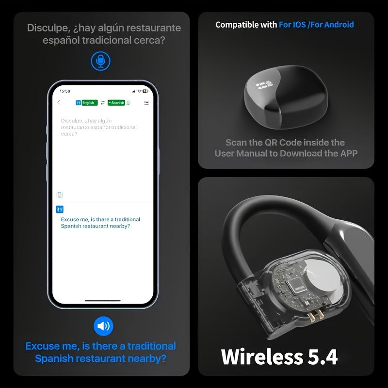 AI Translating Earbuds Real Time Language