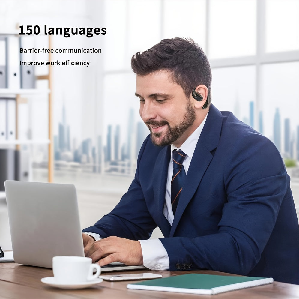 AI Translating Earbuds Real Time Wireless