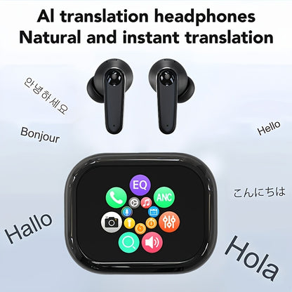 Auriculares inalámbricos con control táctil y traducción AI