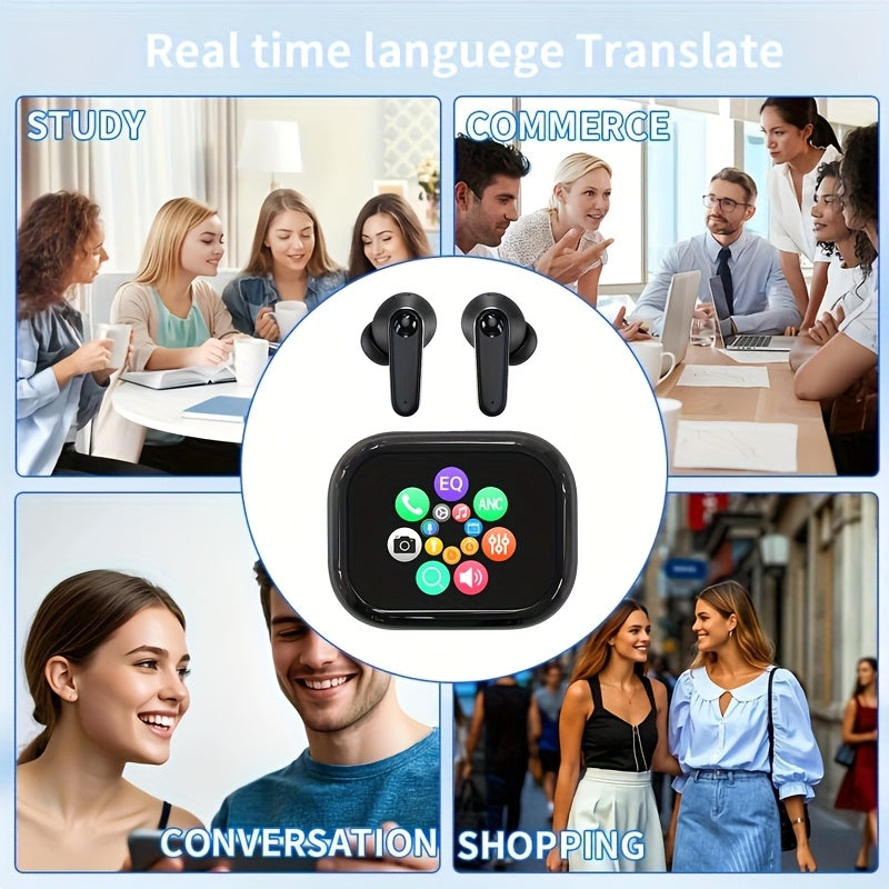 AI Translating Earbuds Wireless Touch Control