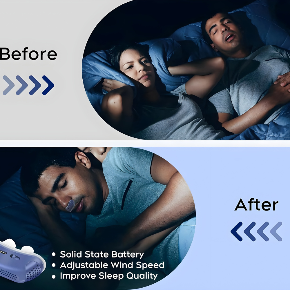 Ładowalne urządzenie do nosa przeciw chrapaniu