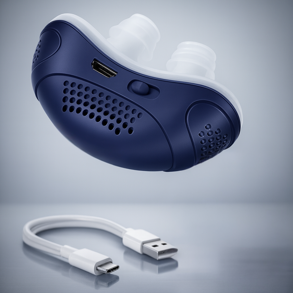 Dispositif nasal anti-ronflement compact en silicone aide pour l'apnée du sommeil