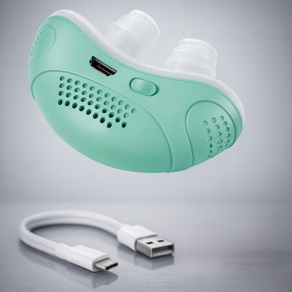 Dispositif nasal anti-ronflement compact en silicone aide pour l'apnée du sommeil