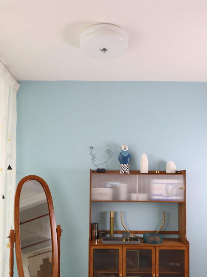 Plafonnier LED à montage affleurant moderne vintage