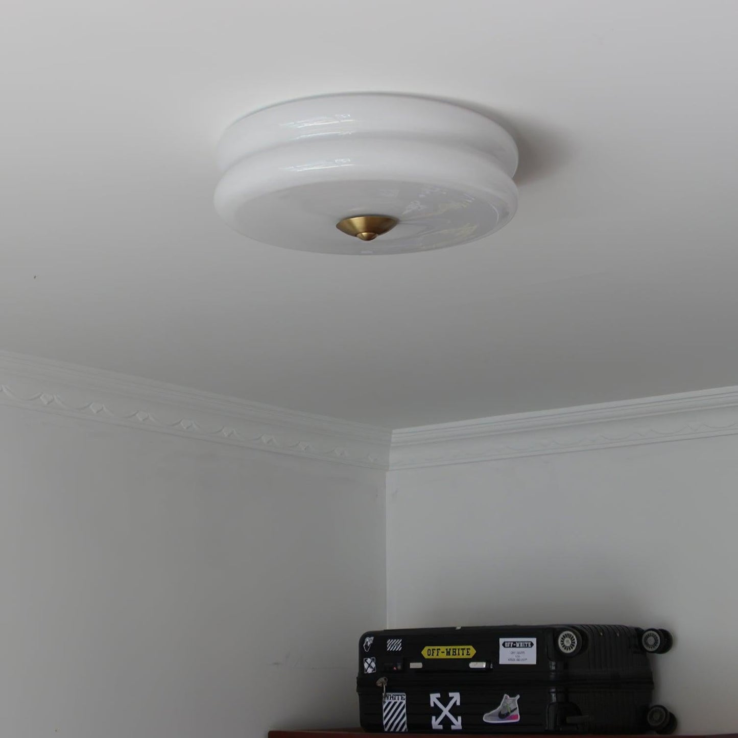 Plafonnier LED à montage affleurant moderne vintage