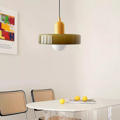 Coloured Glass Pendant Light for Modern Homes