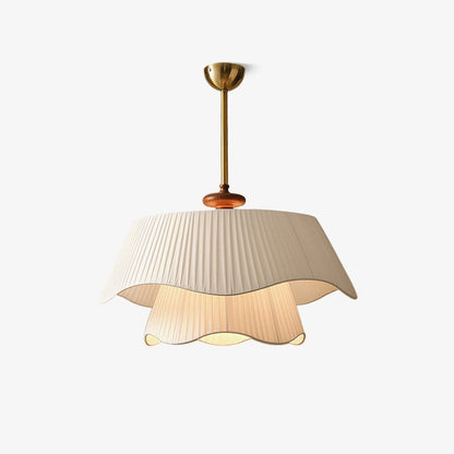 Pendant Light Vintage Fabric Ceiling Fixture