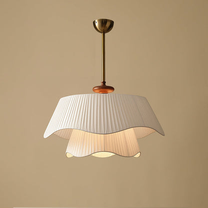 Pendant Light Vintage Fabric Ceiling Fixture