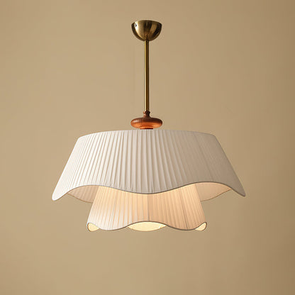 Pendant Light Vintage Fabric Ceiling Fixture