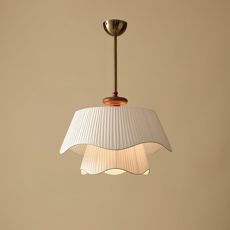 Pendant Light Vintage Fabric Ceiling Fixture