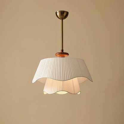 Pendant Light Vintage Fabric Ceiling Fixture