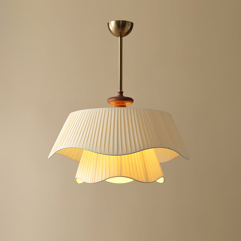 Pendant Light Vintage Fabric Ceiling Fixture
