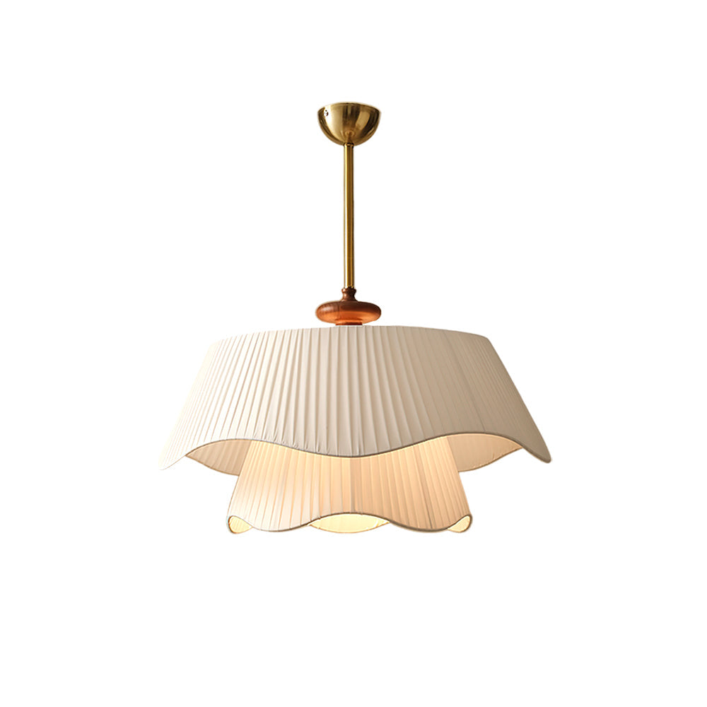 Pendant Light Vintage Fabric Ceiling Fixture