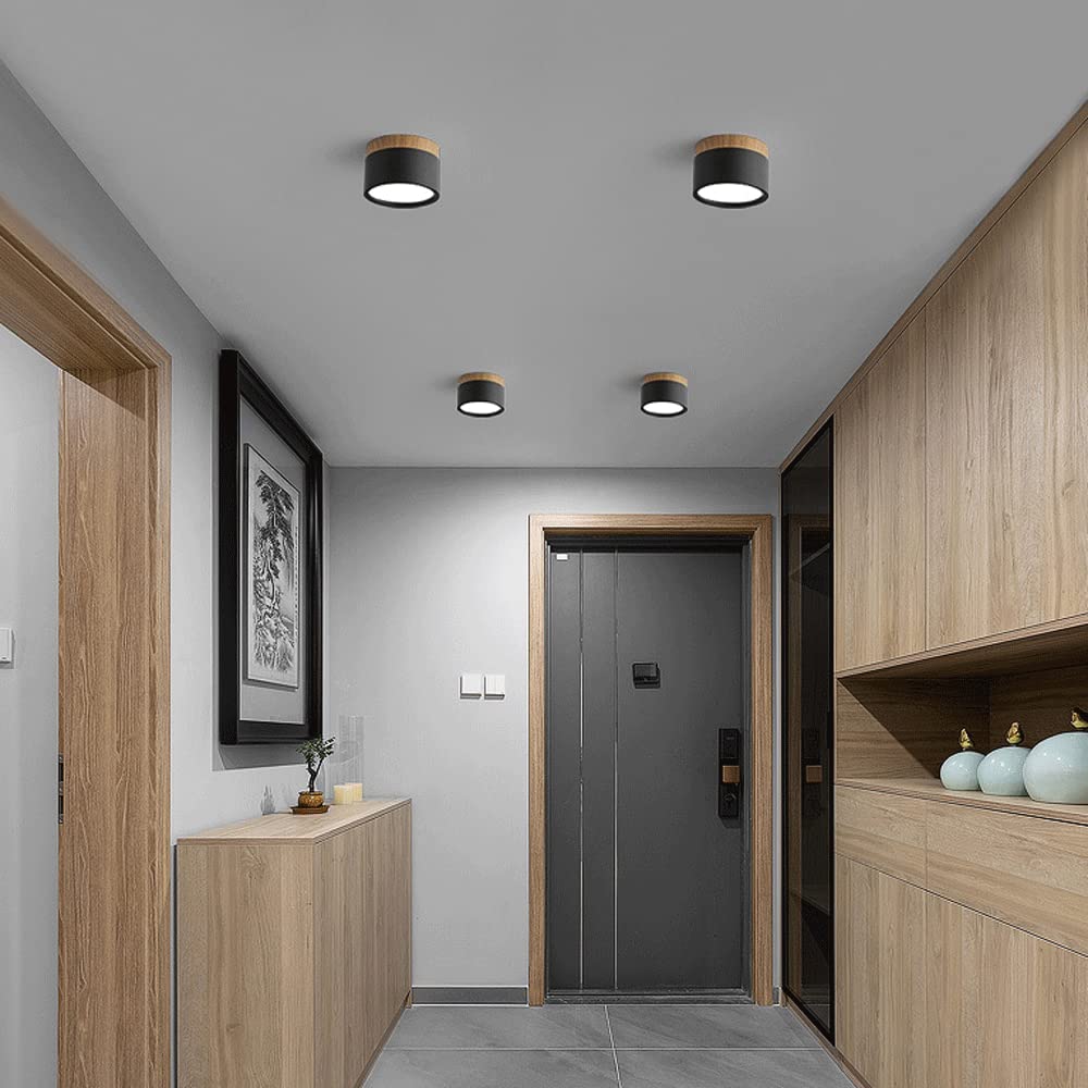 Compact Cylinder Flush Ceiling Lights for Stylish Illumination in Small Spaces – Modern Design and Energy Efficient