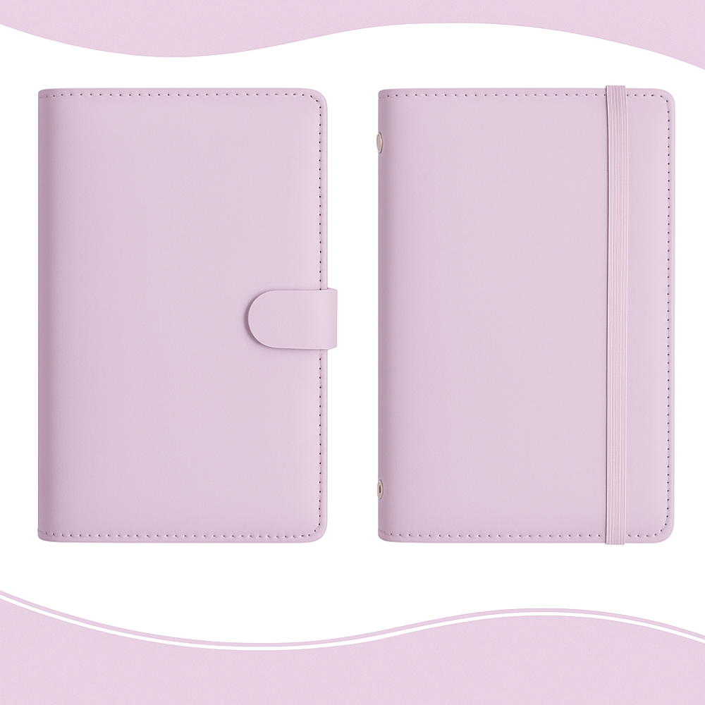 Raccoglitore per libri di archiviazione economico A6 Buste per soldi Tracker di risparmio