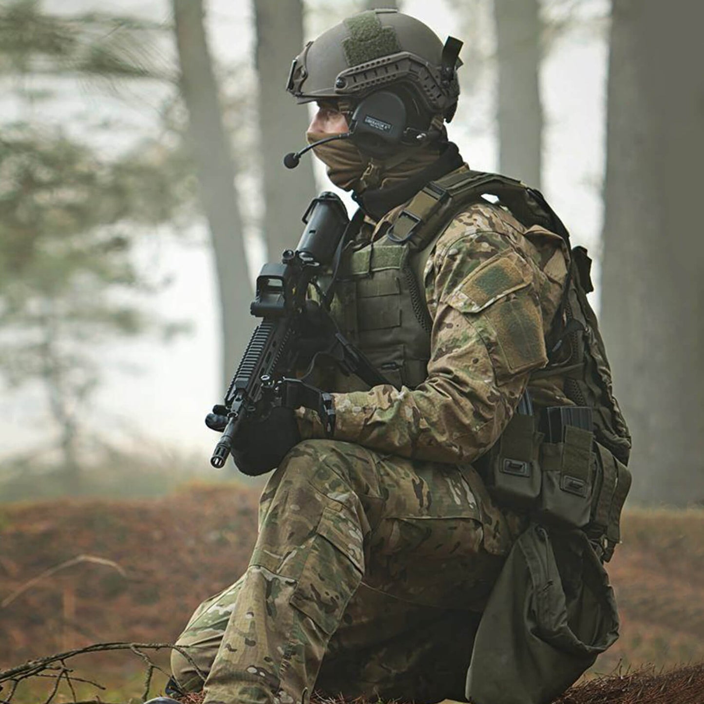 Ballistic Kevlar Tactical Combat Helmet