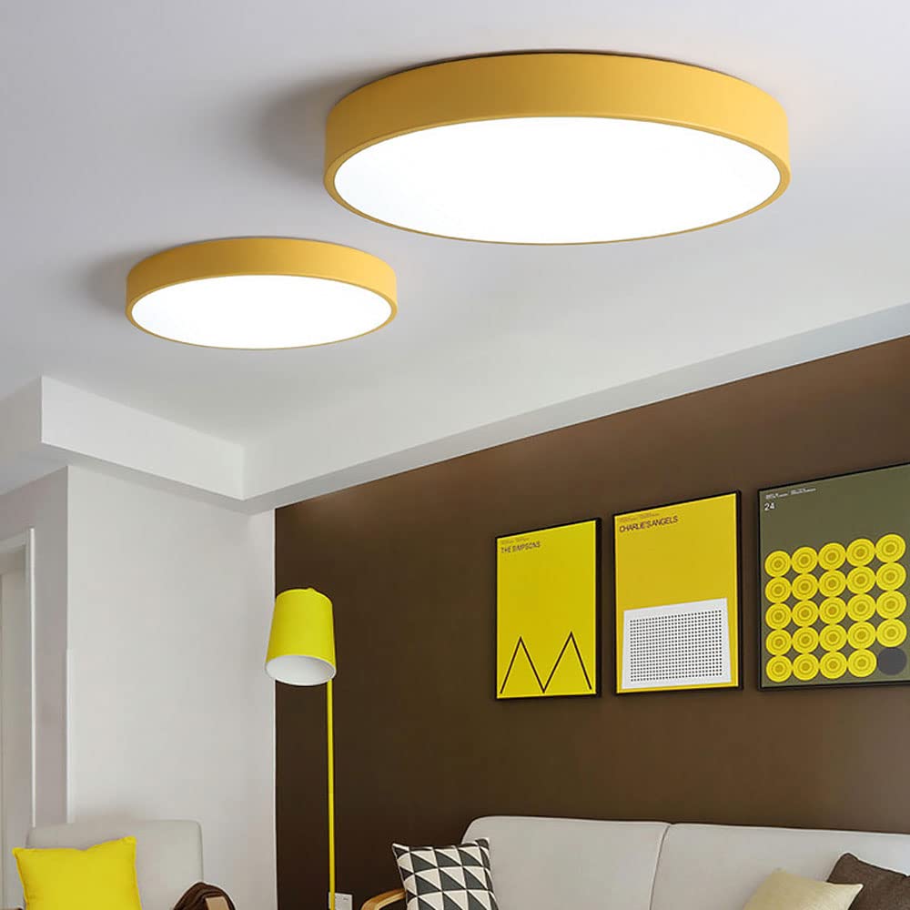 Sleek Circular Flush Mount LED Ceiling Lights for Modern Homes – Energy-Efficient Lighting Solutions for Every Room