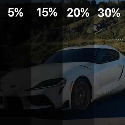 Pellicola Oscurante per Finestrini Auto Protezione dal Calore e dai Raggi UV