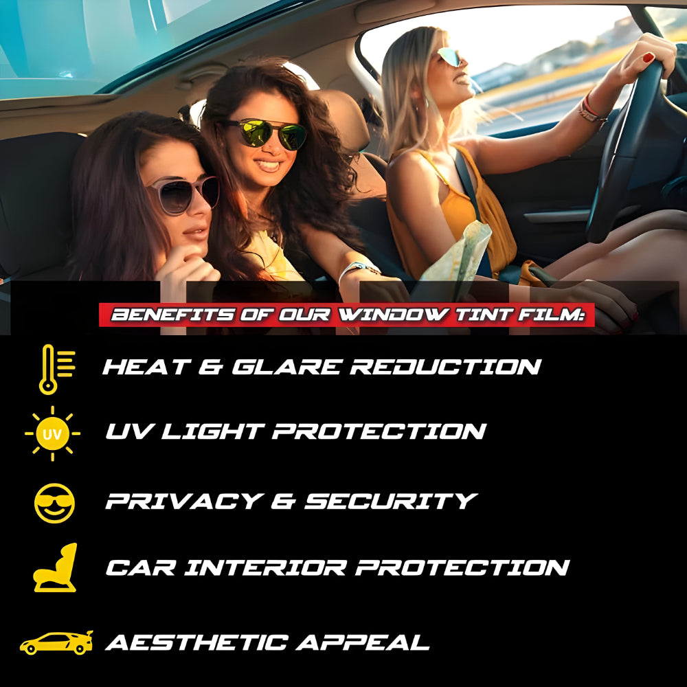 Car Window Tint Film Heat UV Protection