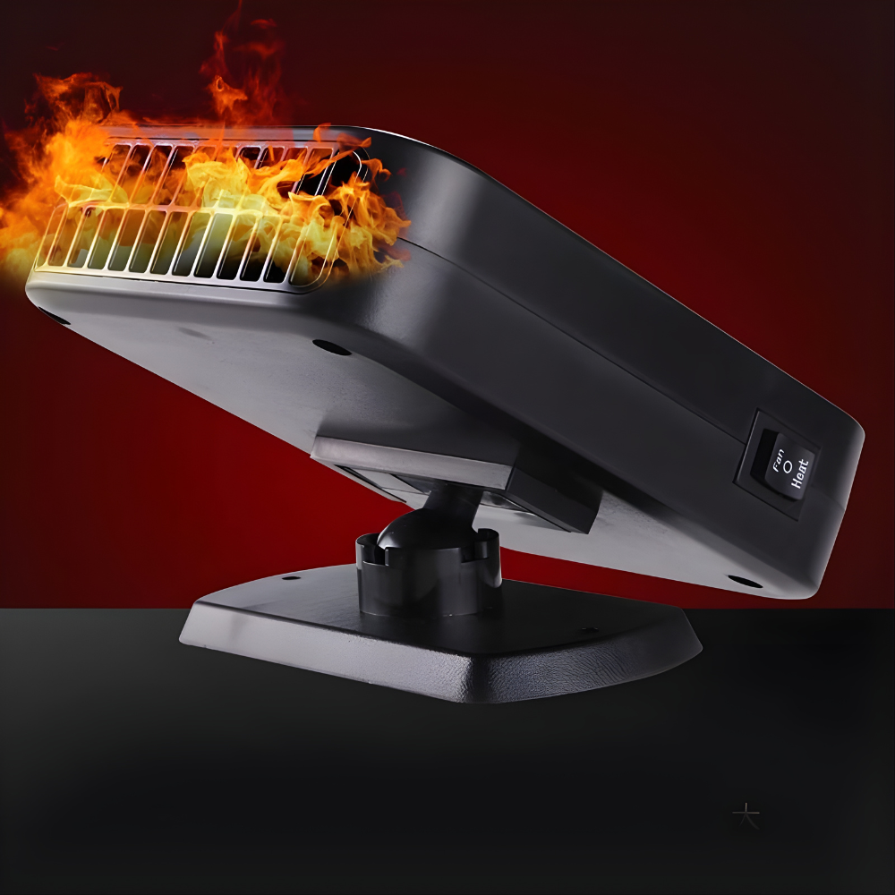 Riscaldatore per auto sbrinatore 12V ventilatore portatile per parabrezza sbrinamento rapido