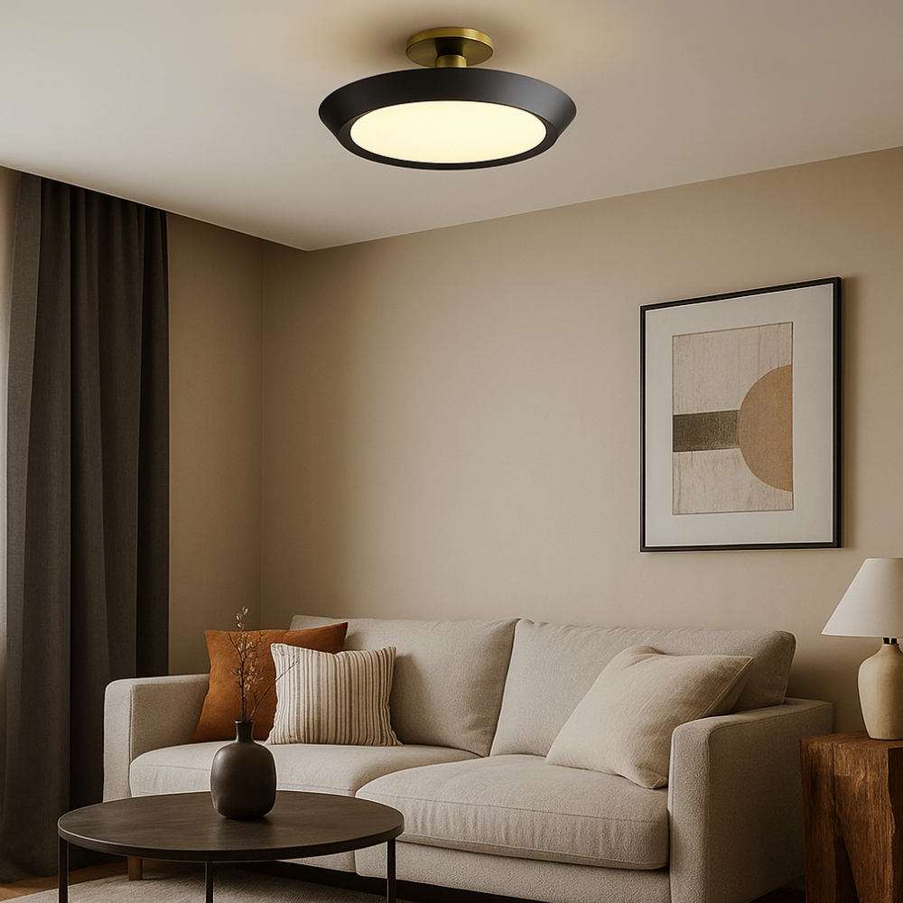 Ceiling Lights LED Modern Flush Mount Metal Round Light Fixture
