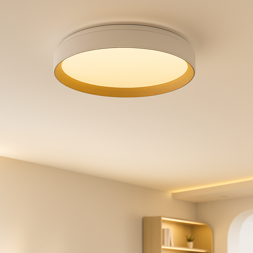 Lampy sufitowe LED nowoczesne okrągłe natynkowe oświetlenie wewnętrzne