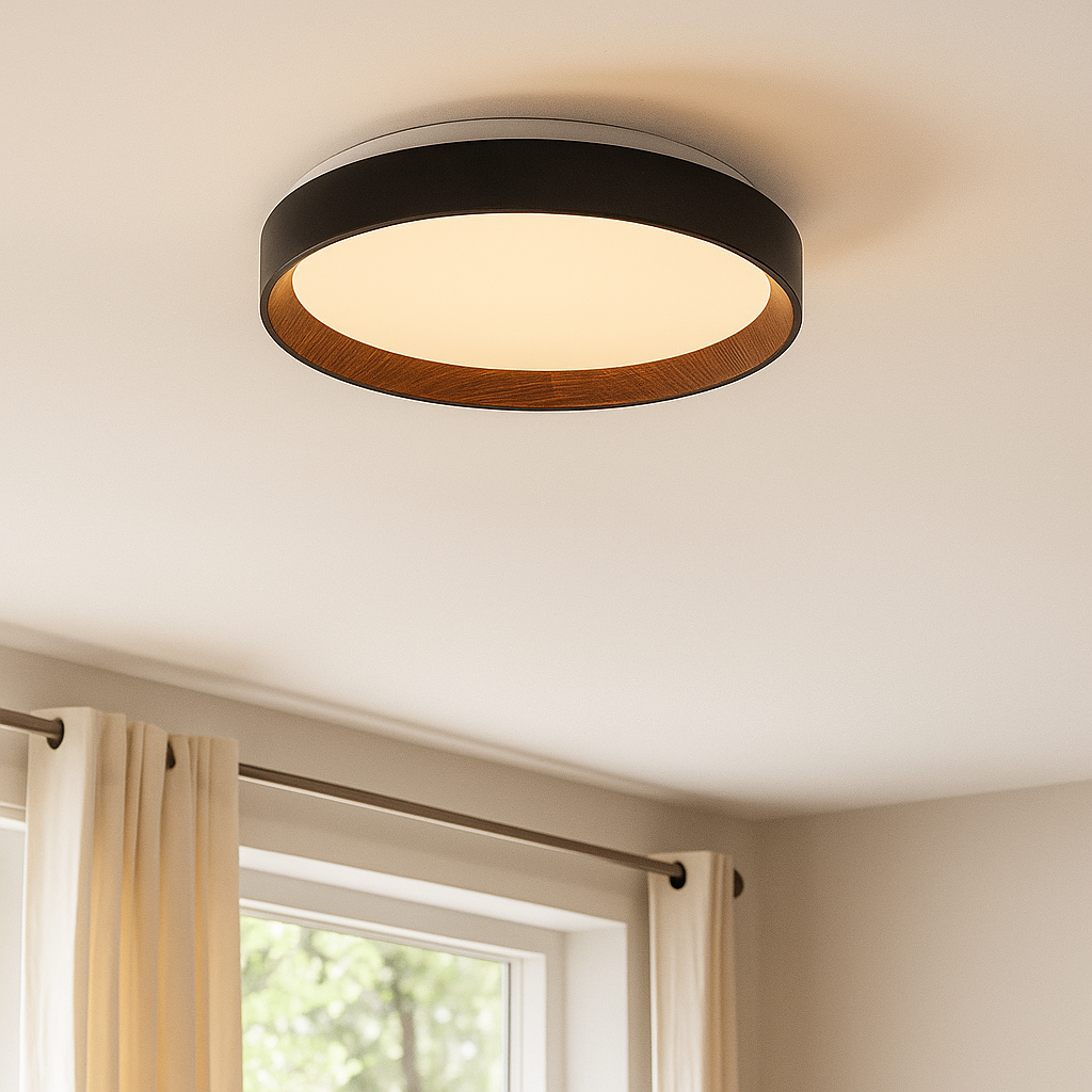 Lampy sufitowe LED nowoczesne okrągłe natynkowe oświetlenie wewnętrzne