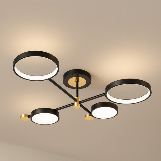 Ceiling Lights Modern Lighting LED Dimmable Living Room Fixture