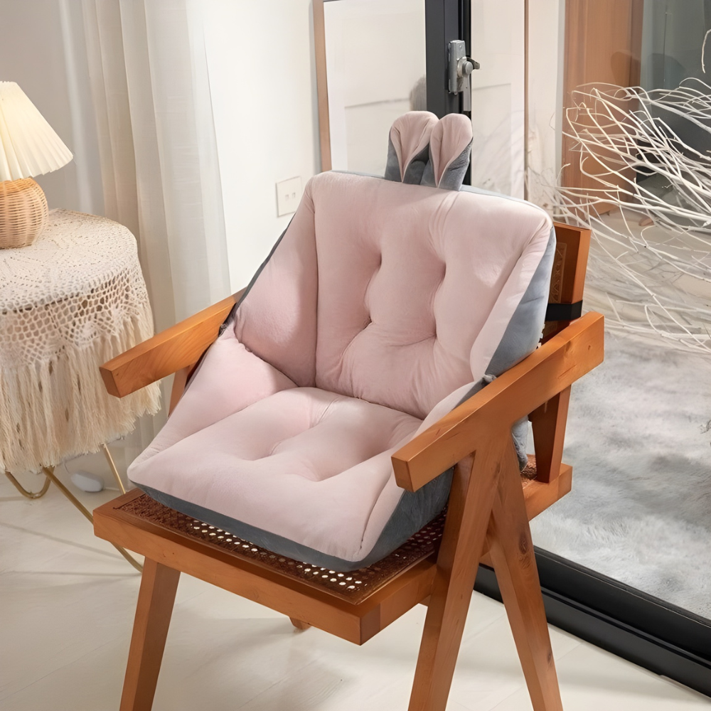 Coussin épais rembourré pour chaise avec support lombaire