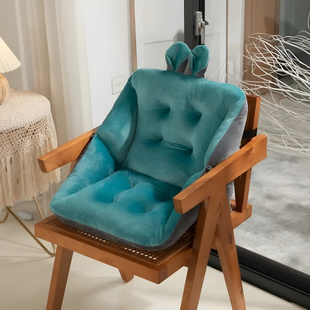 Coussin épais rembourré pour chaise avec support lombaire