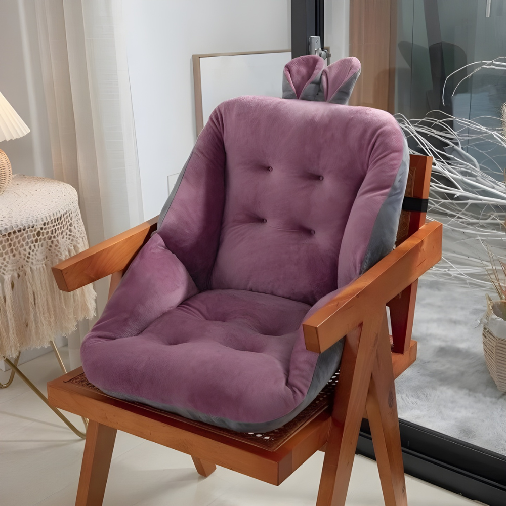 Coussin épais rembourré pour chaise avec support lombaire