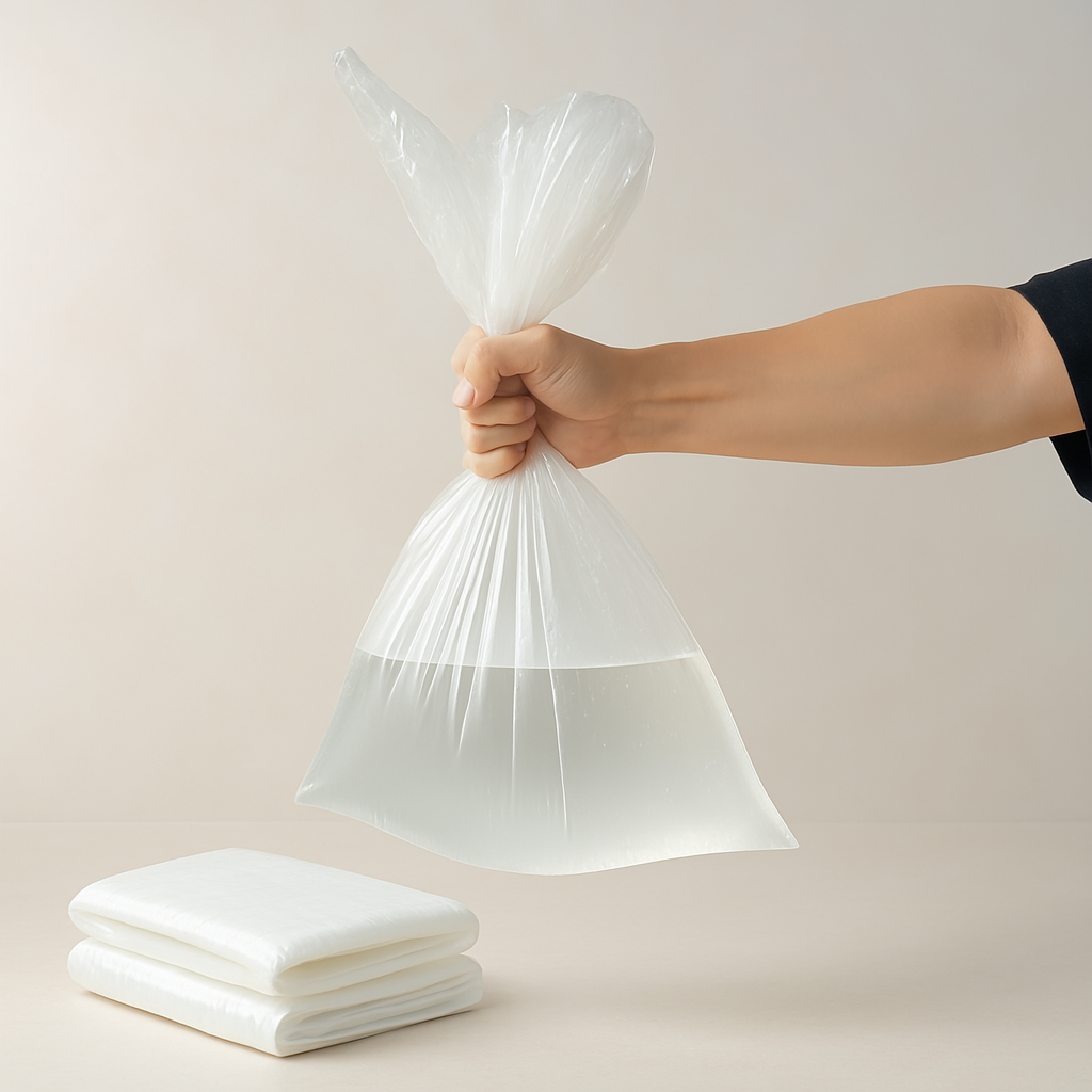 Rivestimenti monouso in plastica impermeabile per pediluvio