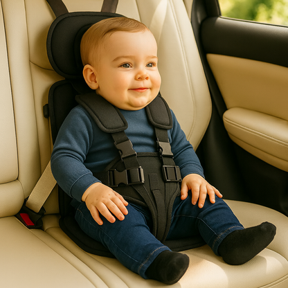 Siège auto de voyage pour tout-petit, rehausseur portable, siège auto pliable pour enfant, compact
