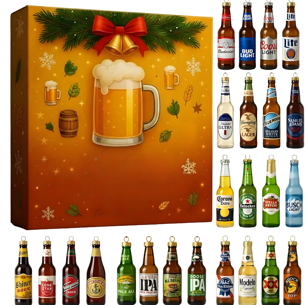 Weihnachts-Adventskalender Geschenkbox Feiertagsüberraschung Countdown