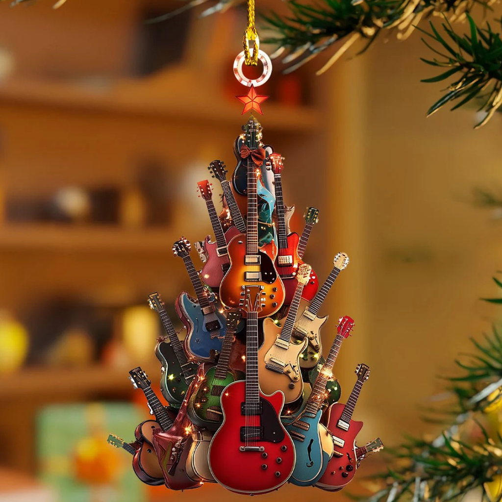 Christmas Ornament Musical Instrument Tree Decoration