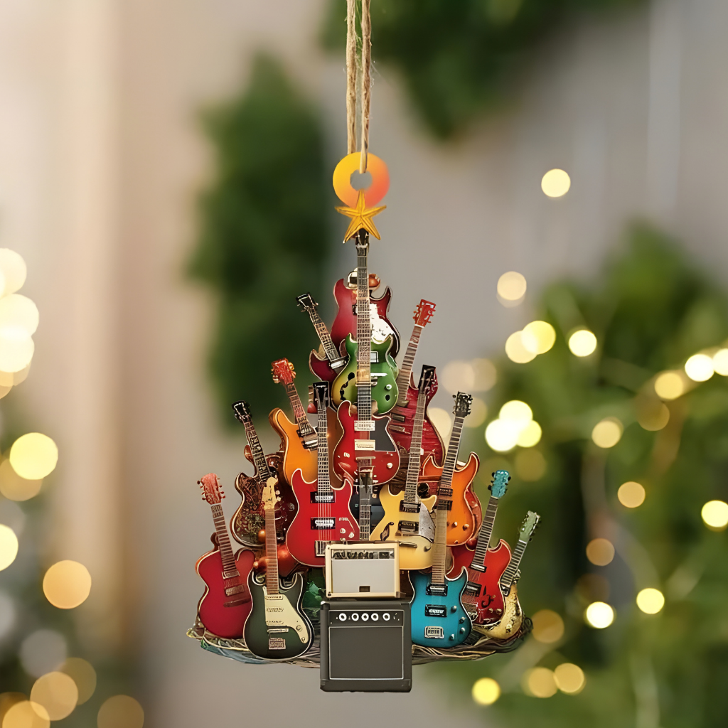 Christmas Ornament Musical Instrument Tree Decoration