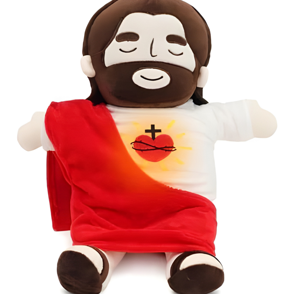 Christmas Plushie Breathing Sleep Aid Light Music