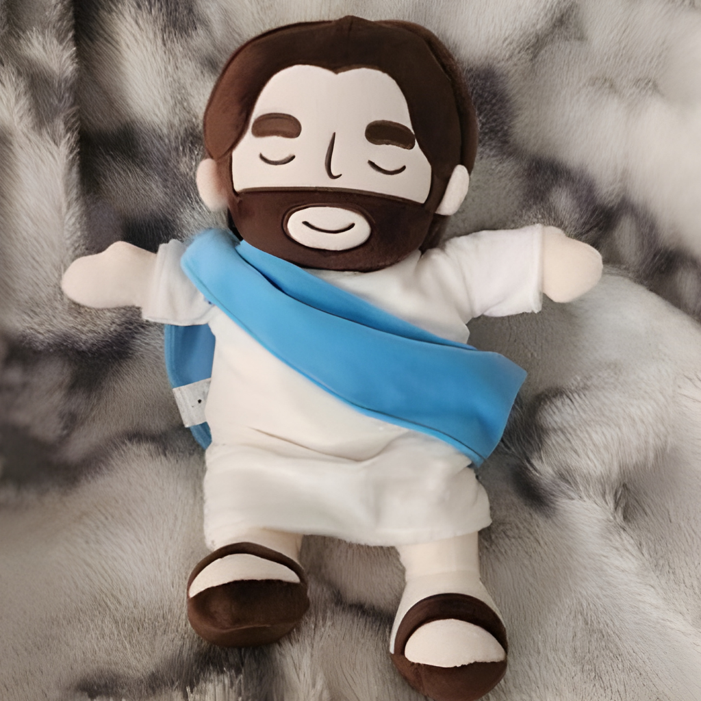 Christmas Plushie Breathing Sleep Aid Light Music