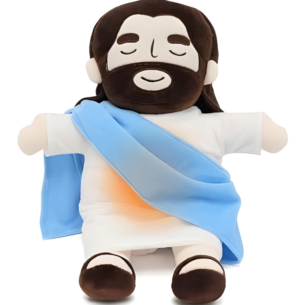 Christmas Plushie Breathing Sleep Aid Light Music